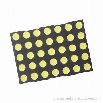 2.3-inch White Color Dot-matrix Displays with Yellow Diffused Dot